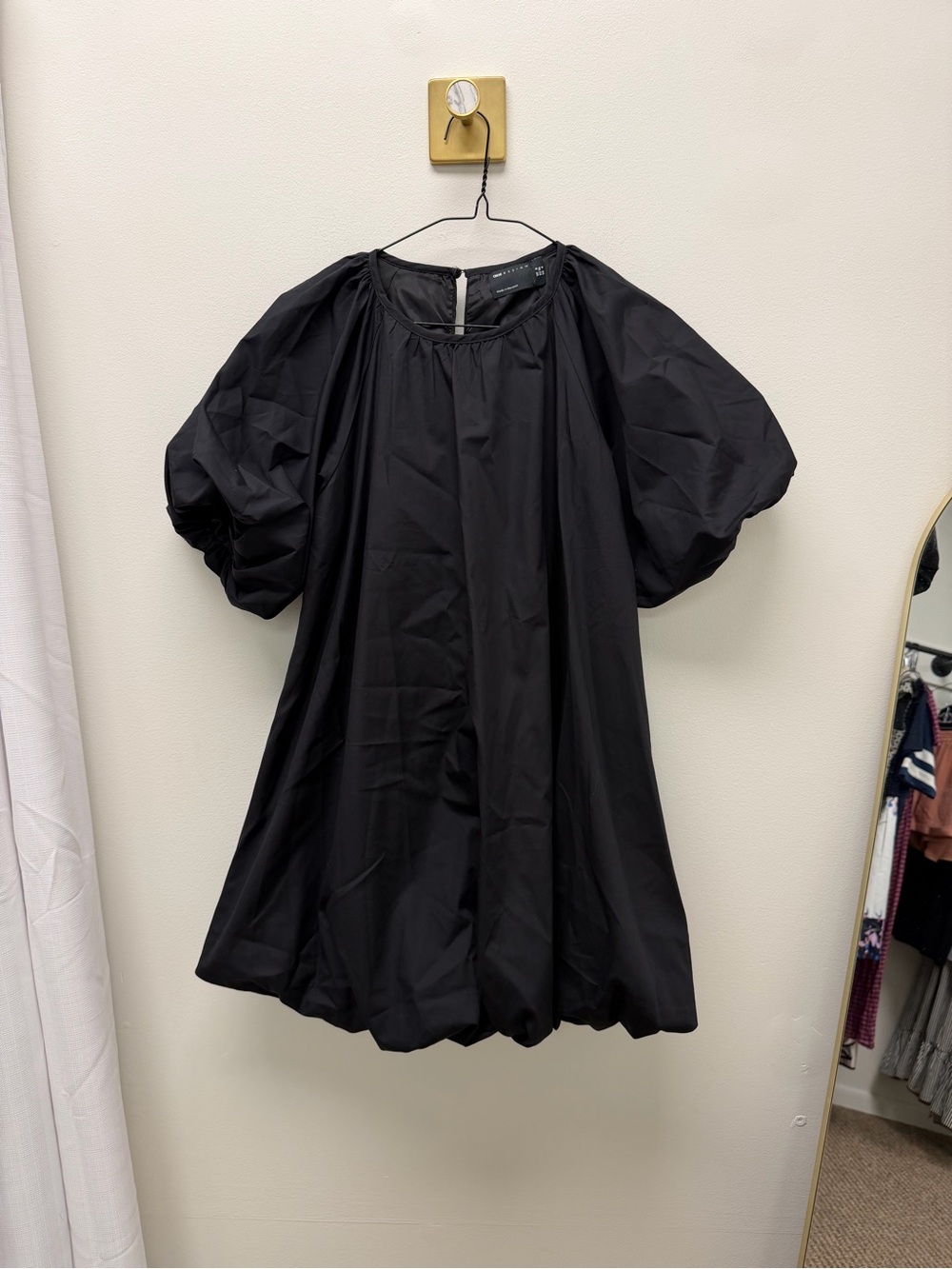 ASOS bubble hem mini dress. sz small
